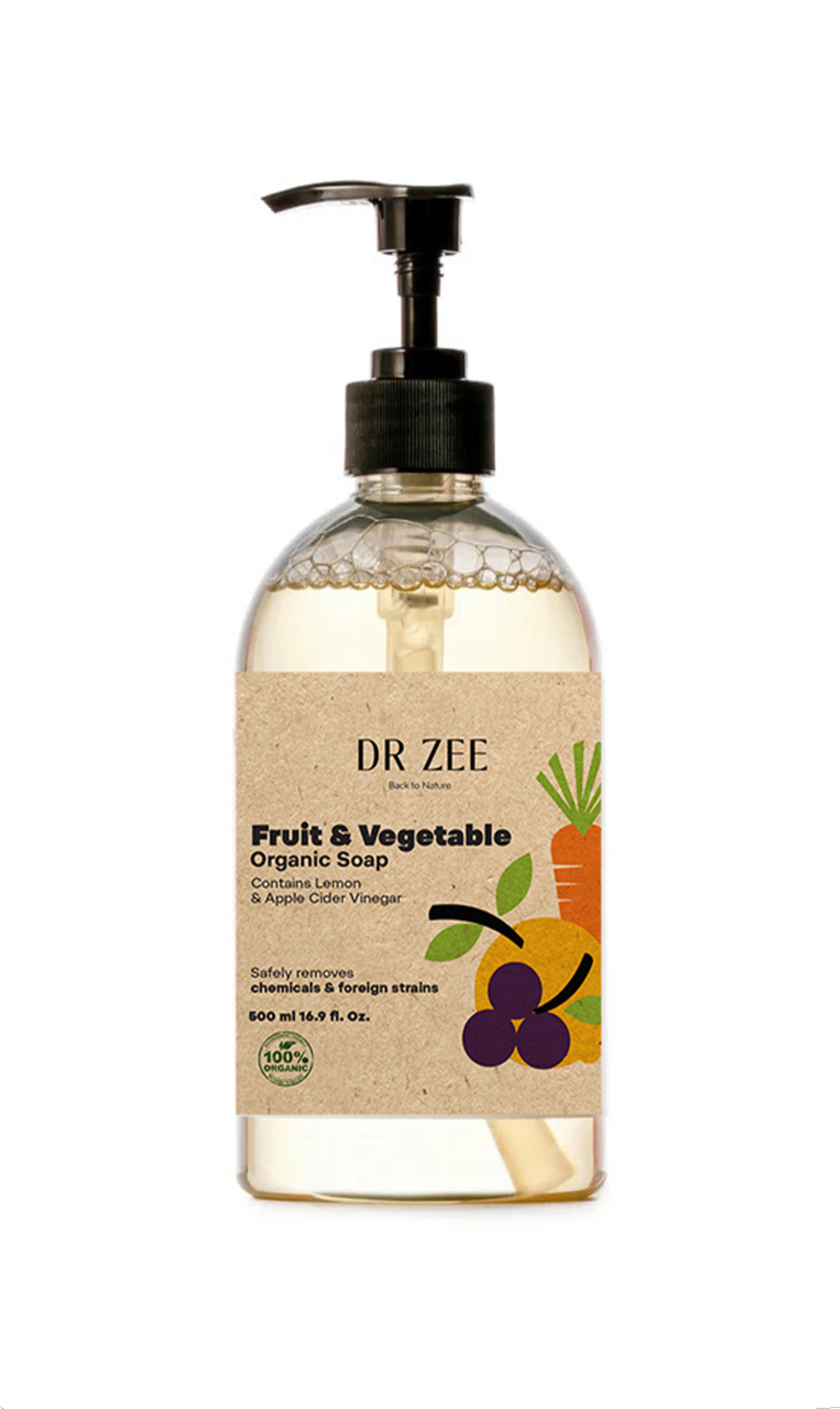 Organic Fruit and Vegetable Wash